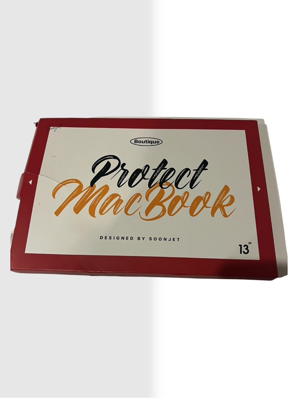 Protect MacBook 13" Sleeve – Bluish Grey + 13" MacBook Plastic Protector Bundle